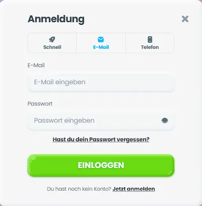 Cazimbo Casino login